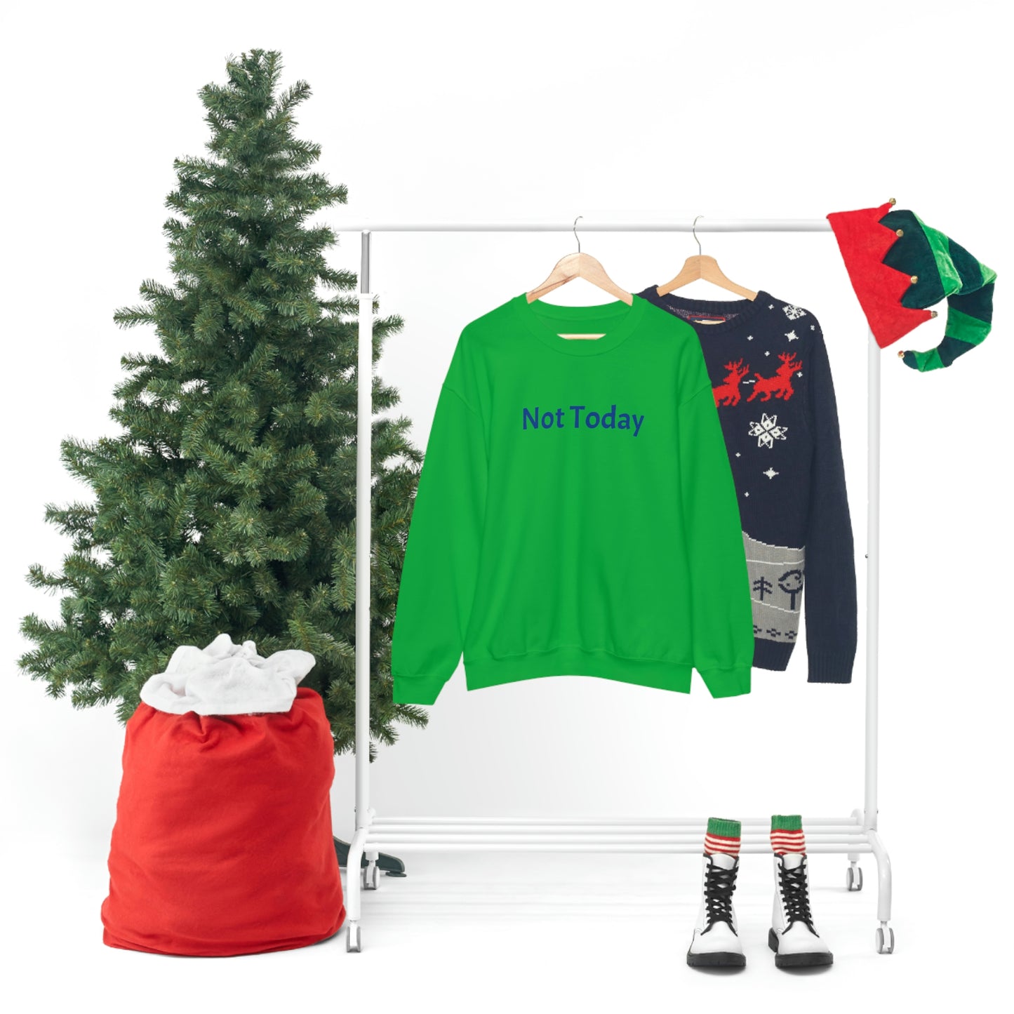 Not Today Heavy Blend™ Crewneck Sweatshirt