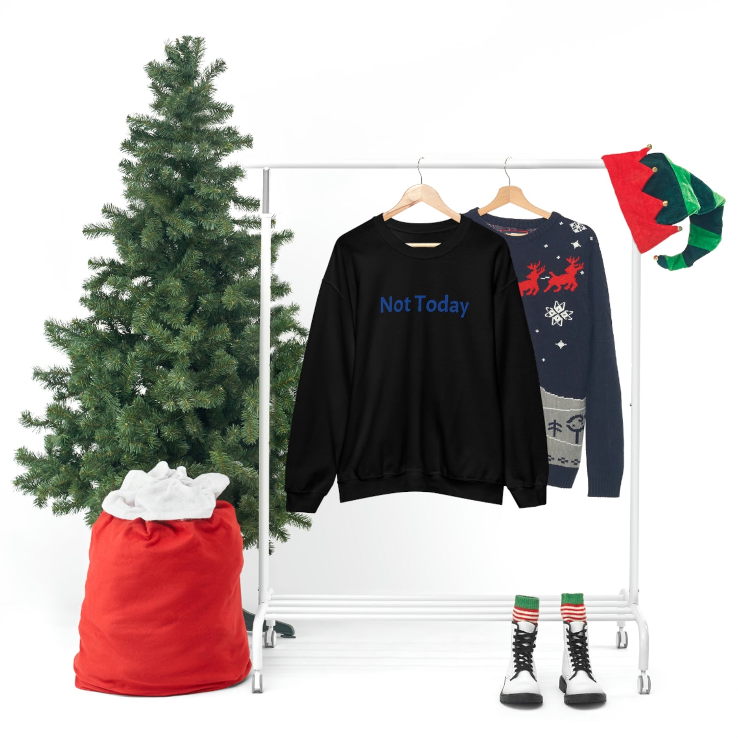 Not Today Heavy Blend™ Crewneck Sweatshirt