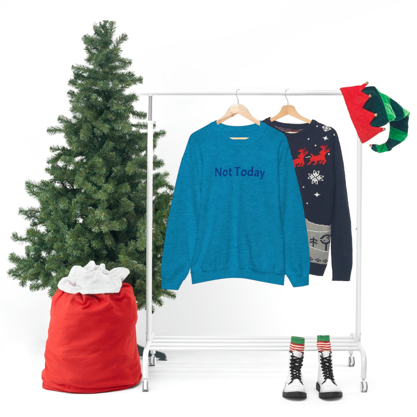 Not Today Heavy Blend™ Crewneck Sweatshirt