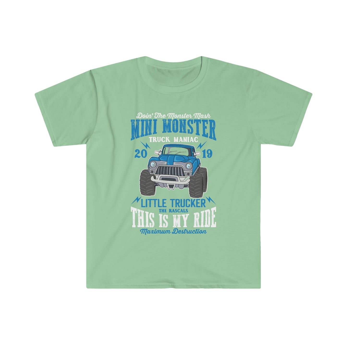 Mini Monster Truck Softstyle T-Shirt