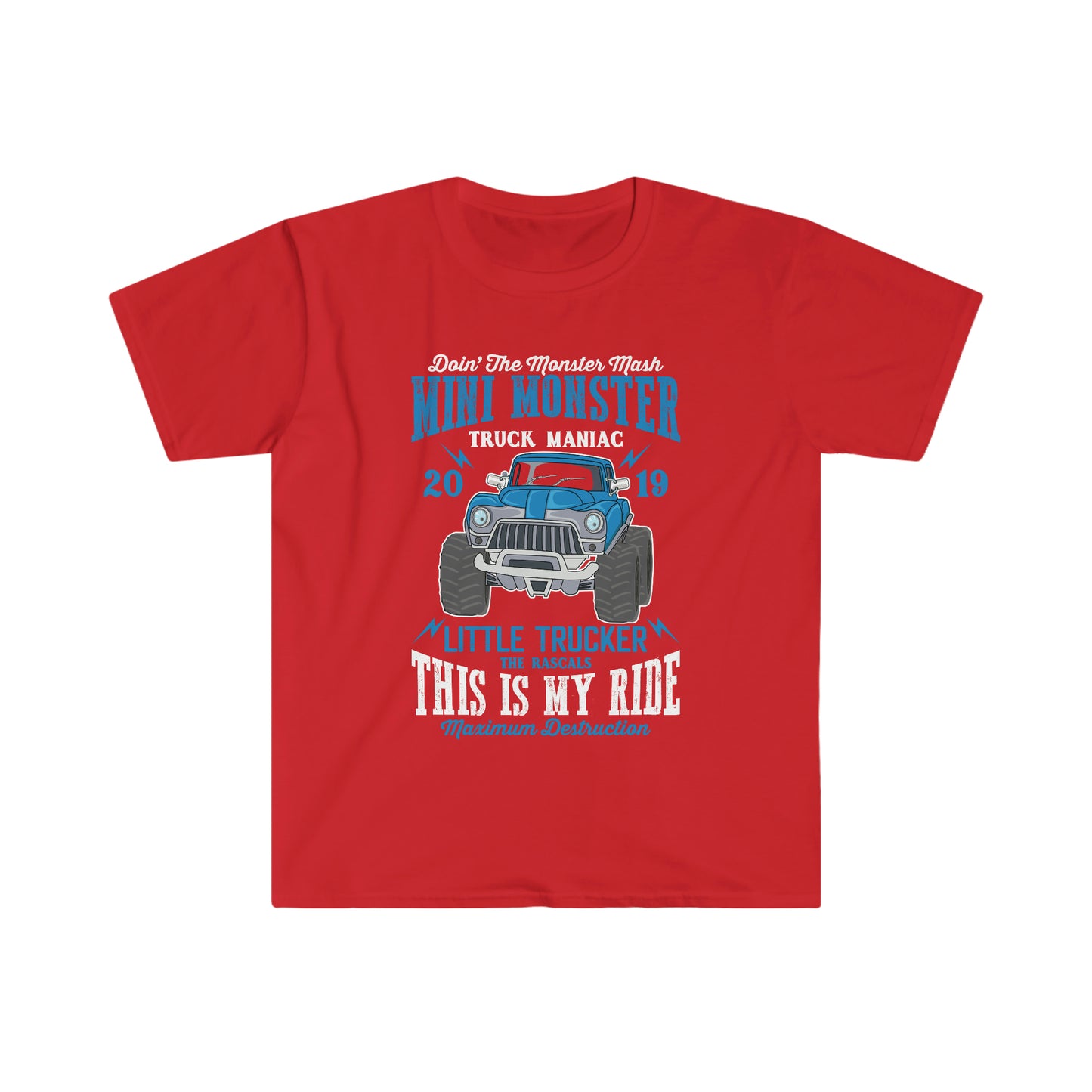 Mini Monster Truck Softstyle T-Shirt
