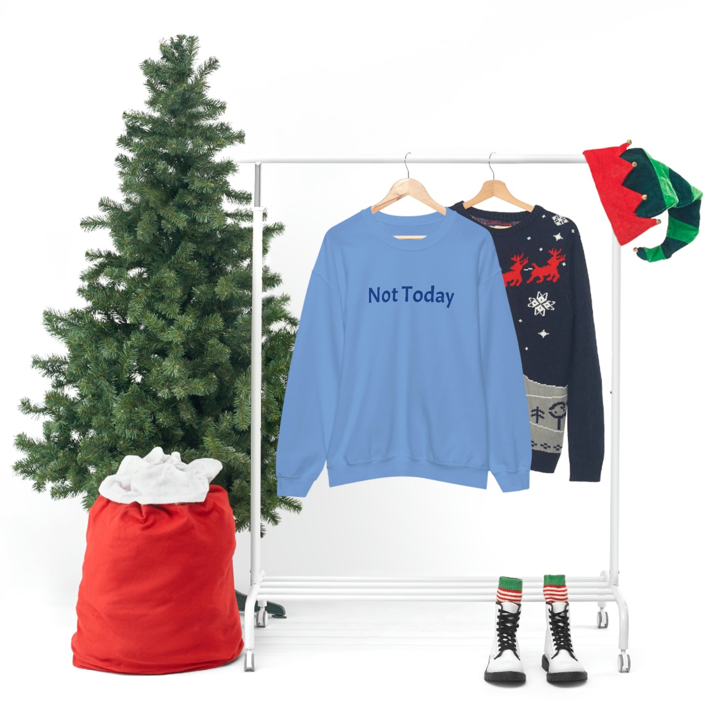 Not Today Heavy Blend™ Crewneck Sweatshirt