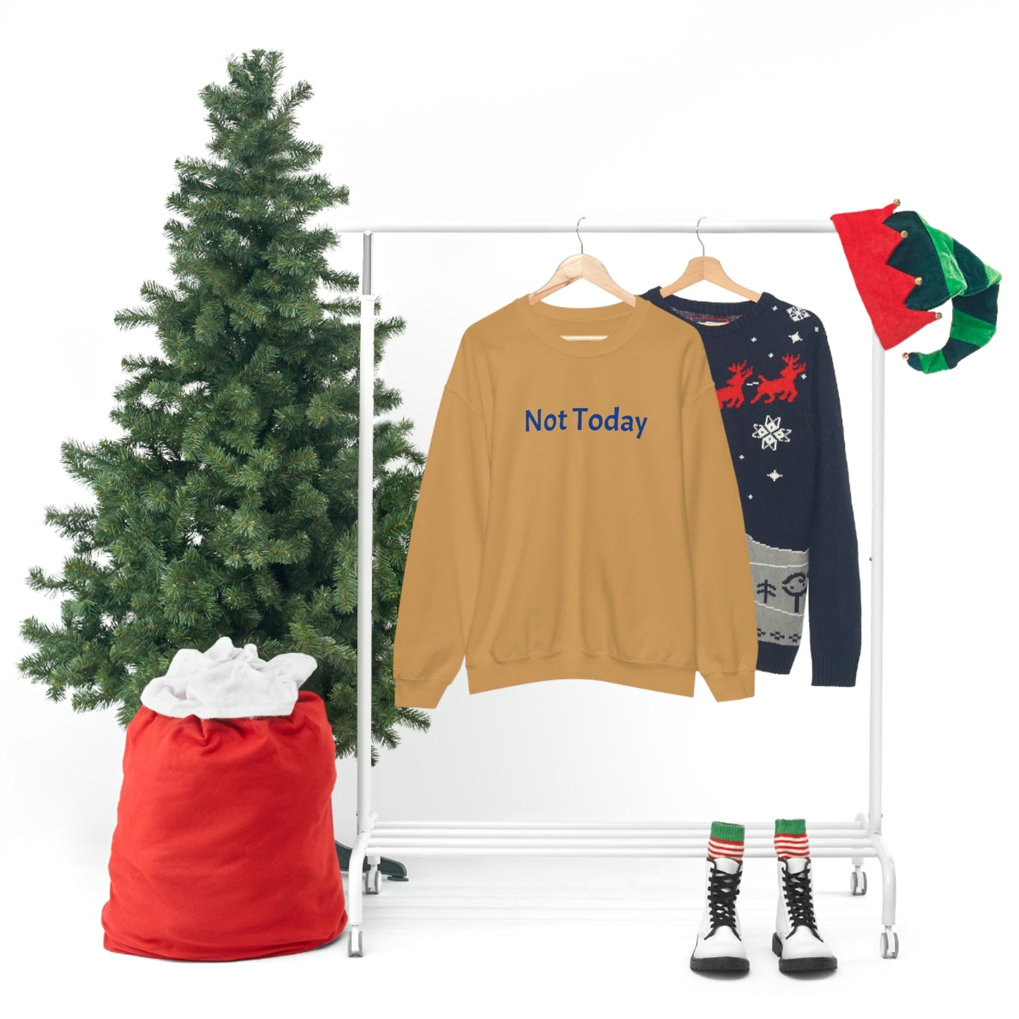 Not Today Heavy Blend™ Crewneck Sweatshirt