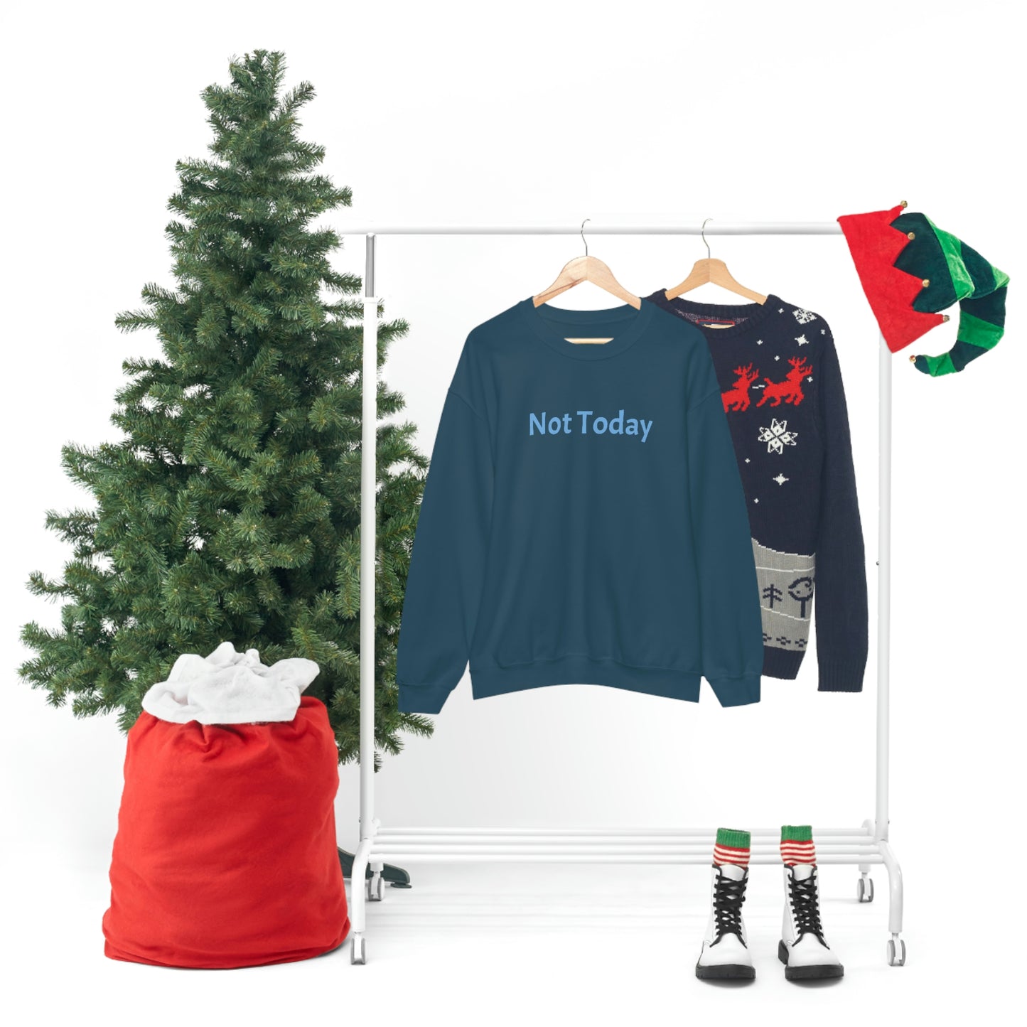 Not Today Heavy Blend™ Crewneck Sweatshirt