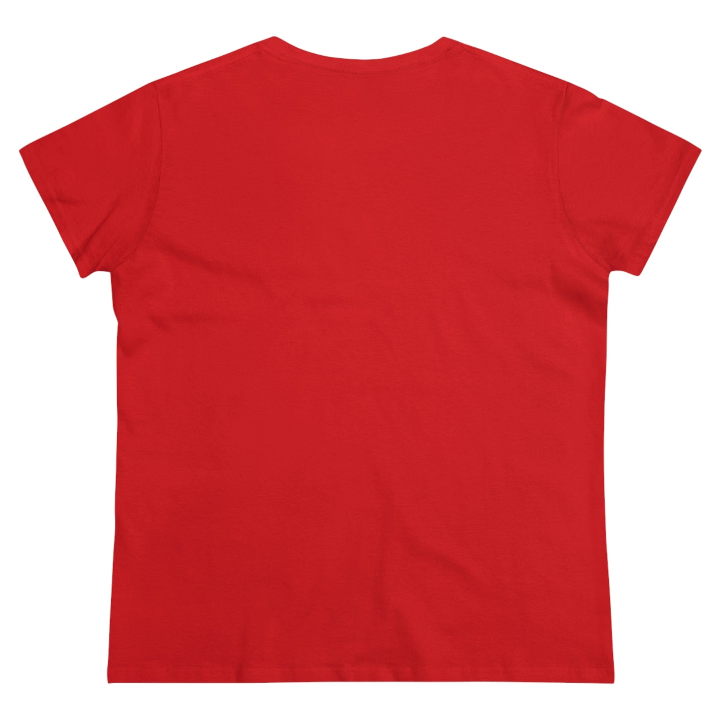 Namast'ay 6 feet away Women's Midweight Cotton Tee