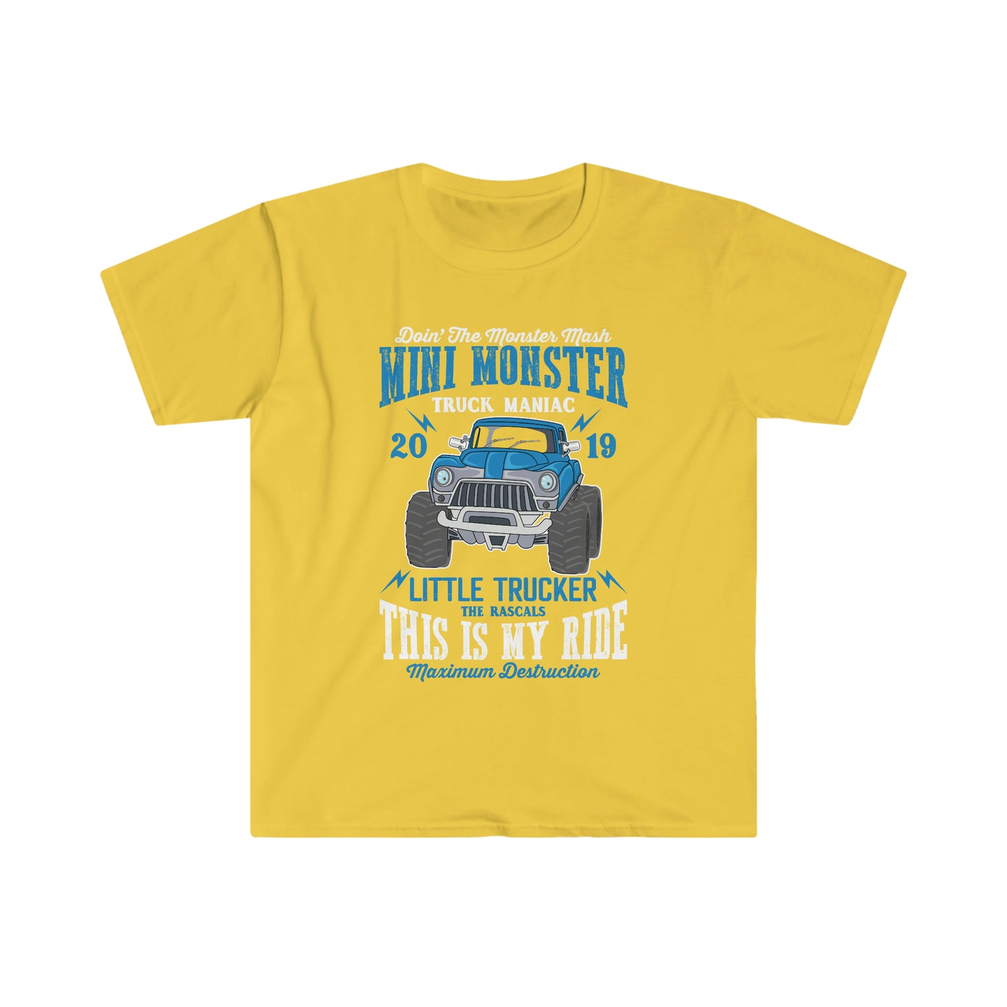 Mini Monster Truck Softstyle T-Shirt