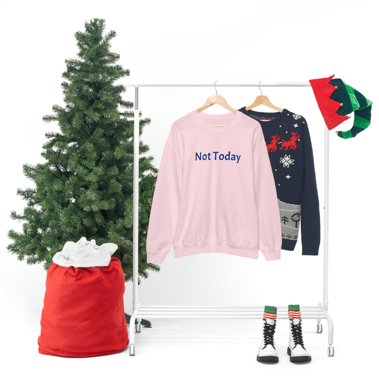 Not Today Heavy Blend™ Crewneck Sweatshirt