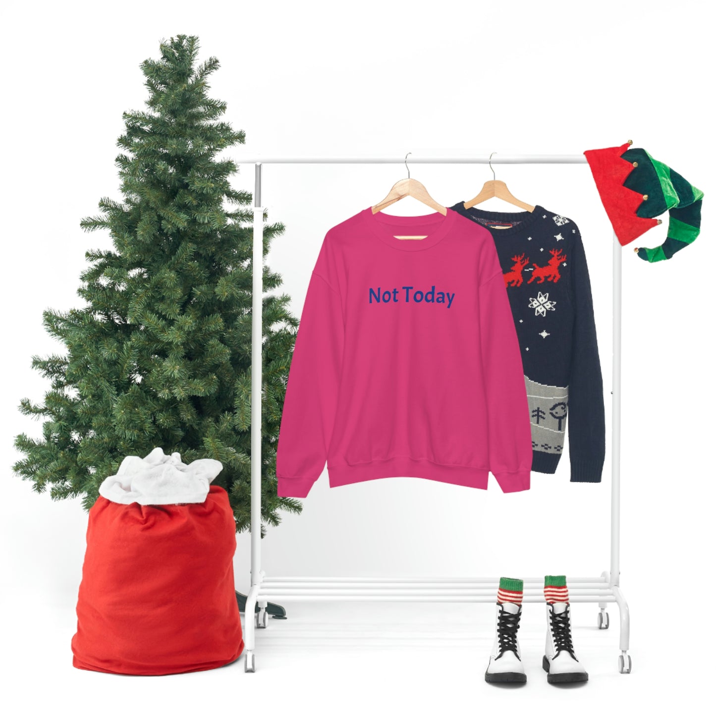 Not Today Heavy Blend™ Crewneck Sweatshirt