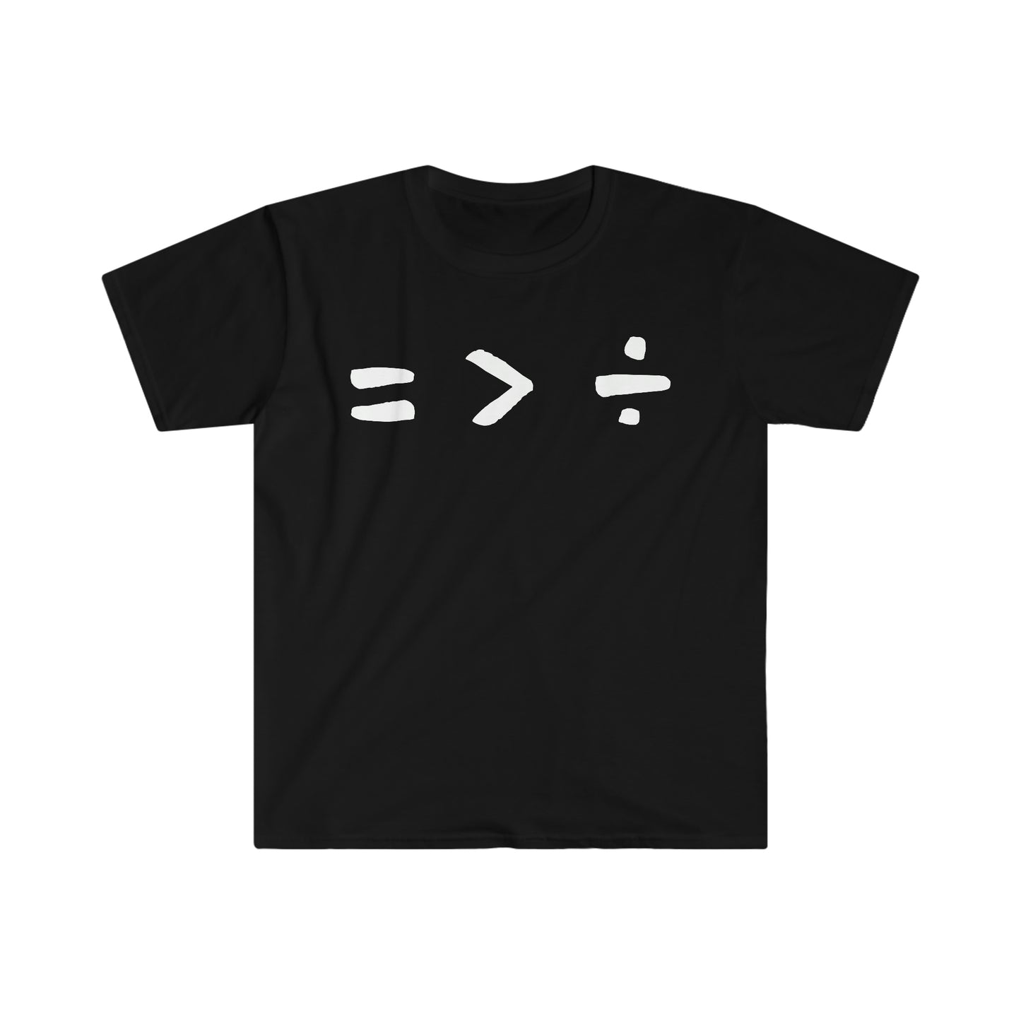 Equality is Greater than Division Unisex Softstyle T-Shirt
