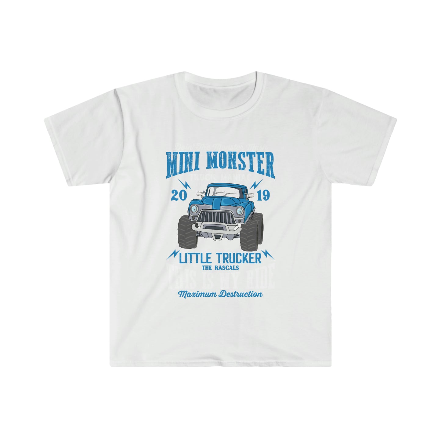 Mini Monster Truck Softstyle T-Shirt