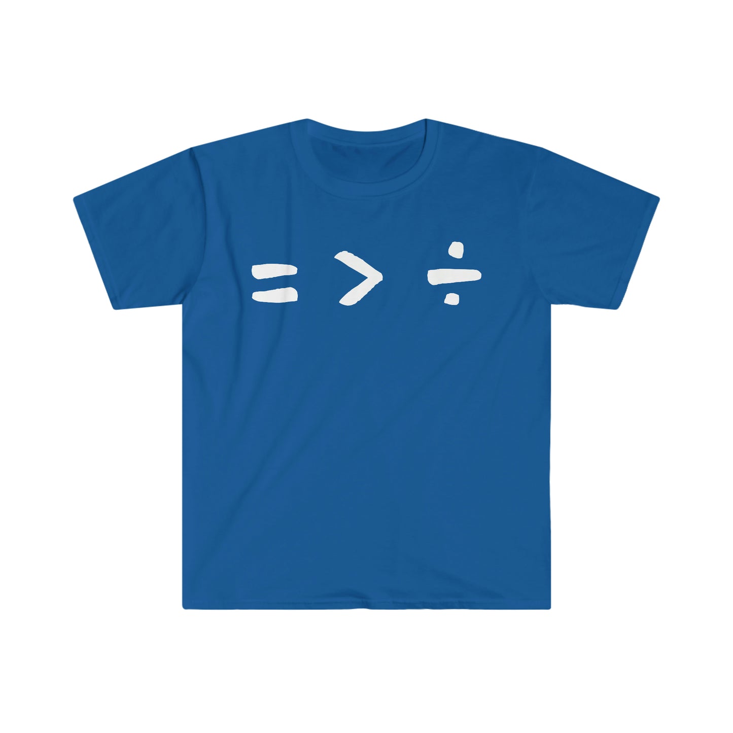 Equality is Greater than Division Unisex Softstyle T-Shirt