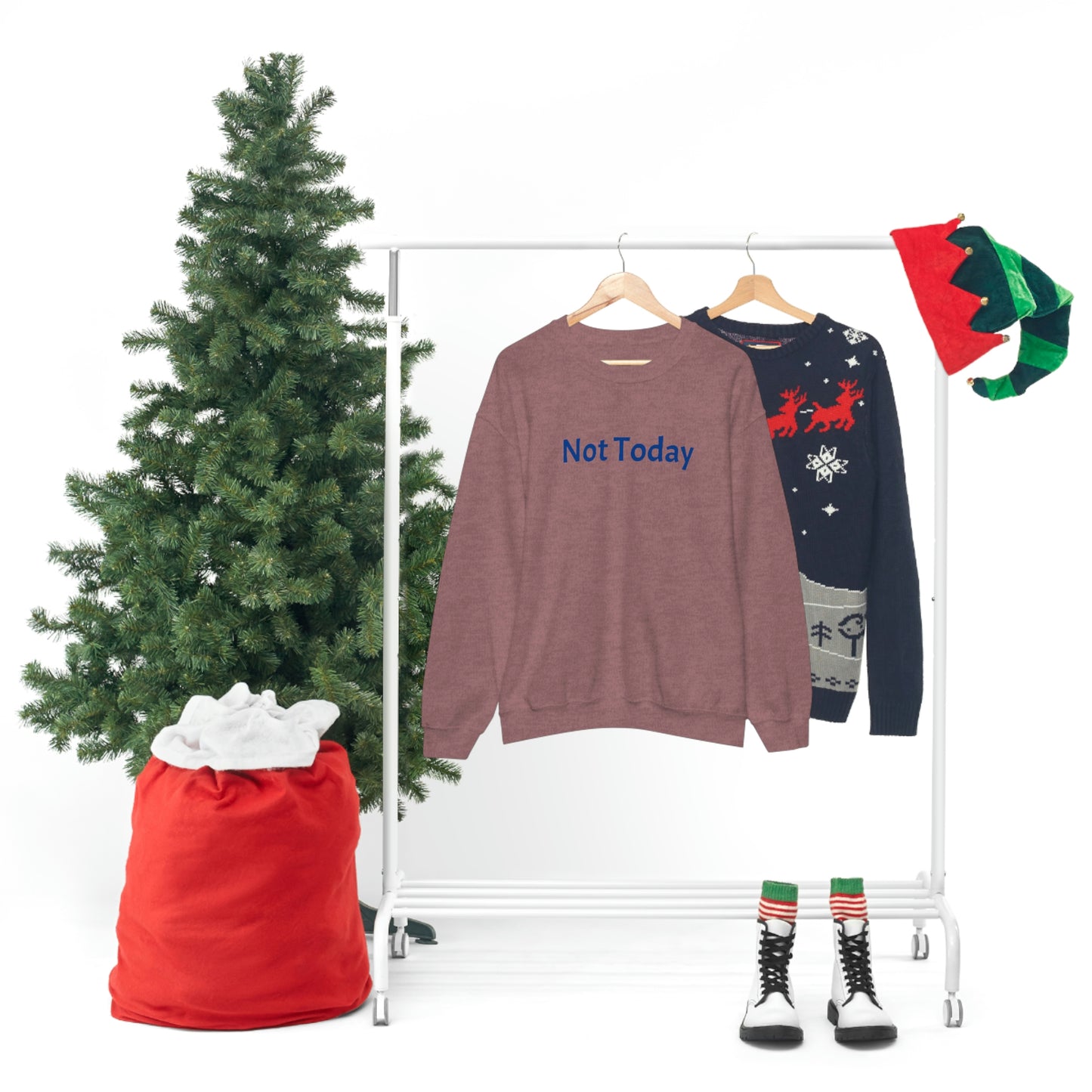 Not Today Heavy Blend™ Crewneck Sweatshirt